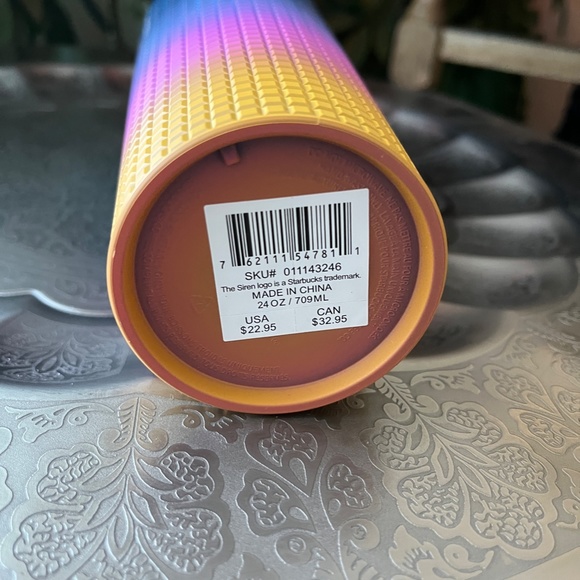 STARBUCKS 2023 24 oz PRIDE Grid Tumbler - Picture 5 of 6